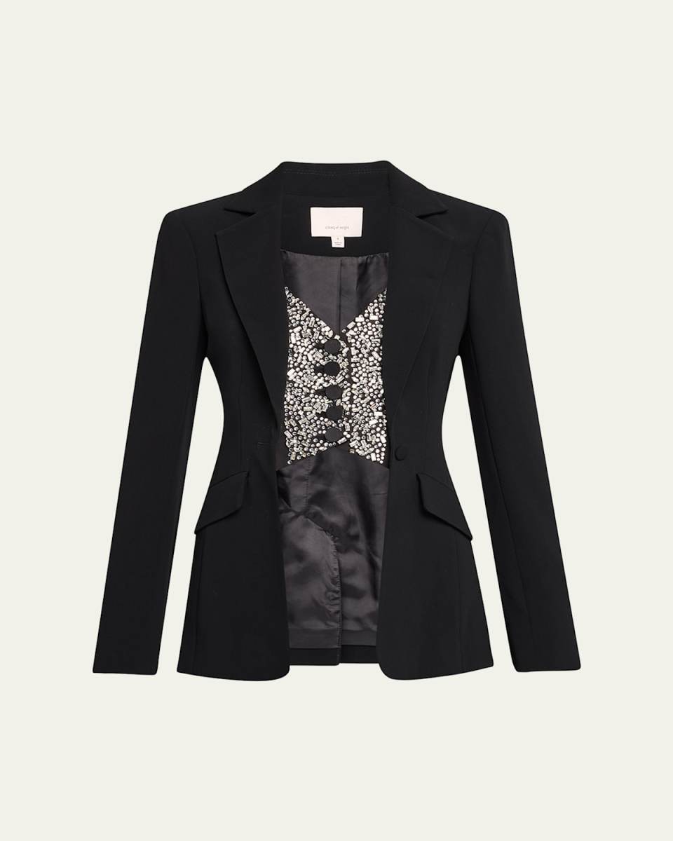 Cynthia Blazer with Crystal Bodice